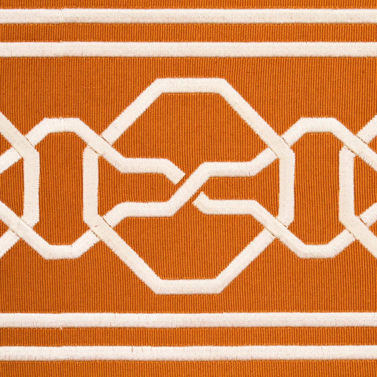 66152 | Malmaison Tape - Tangerine Schumacher Malmaison Tape trim in Tangerine (66152)