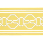 77352 | Malmaison Tape - Yellow Schumacher Malmaison Tape trim in Yellow (77352)