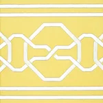 77352 | Malmaison Tape - Yellow Schumacher Malmaison Tape trim in Yellow (77352)