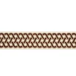 77151 | Mandeville Tape - Chestnut Schumacher Mandeville Tape trim in Chestnut (77151)