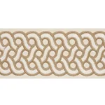 77150 | Mandeville Tape - Dune Schumacher Mandeville Tape trim in Dune (77150)