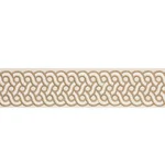 77150 | Mandeville Tape - Dune Schumacher Mandeville Tape trim in Dune (77150)