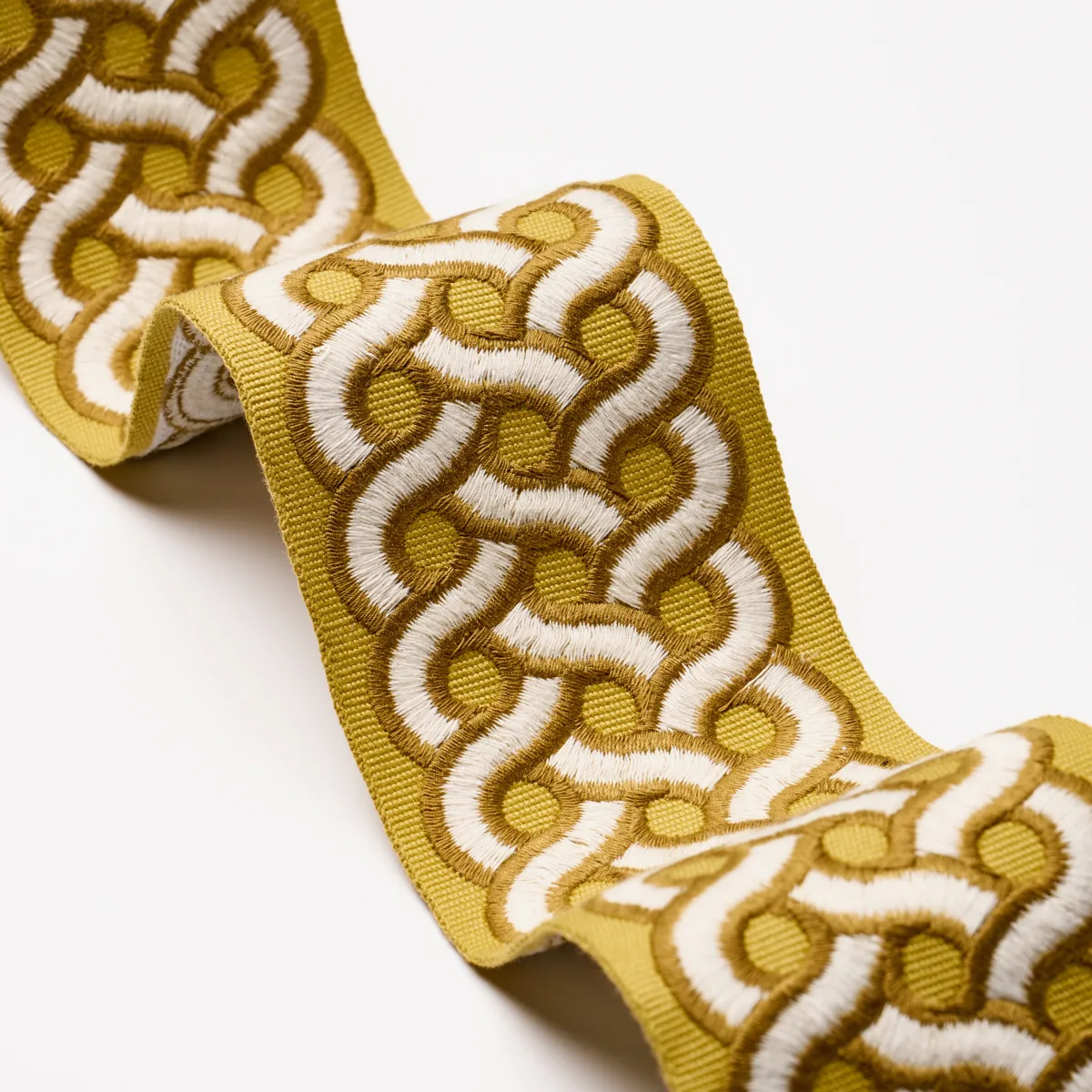 Schumacher Mandeville Tape trim in Goldenrod (77156)