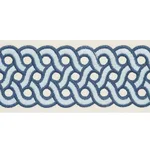 77153 | Mandeville Tape - Pacific Schumacher Mandeville Tape trim in Pacific (77153)
