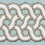 77154 | Mandeville Tape - Sky Schumacher Mandeville Tape trim in Sky (77154)