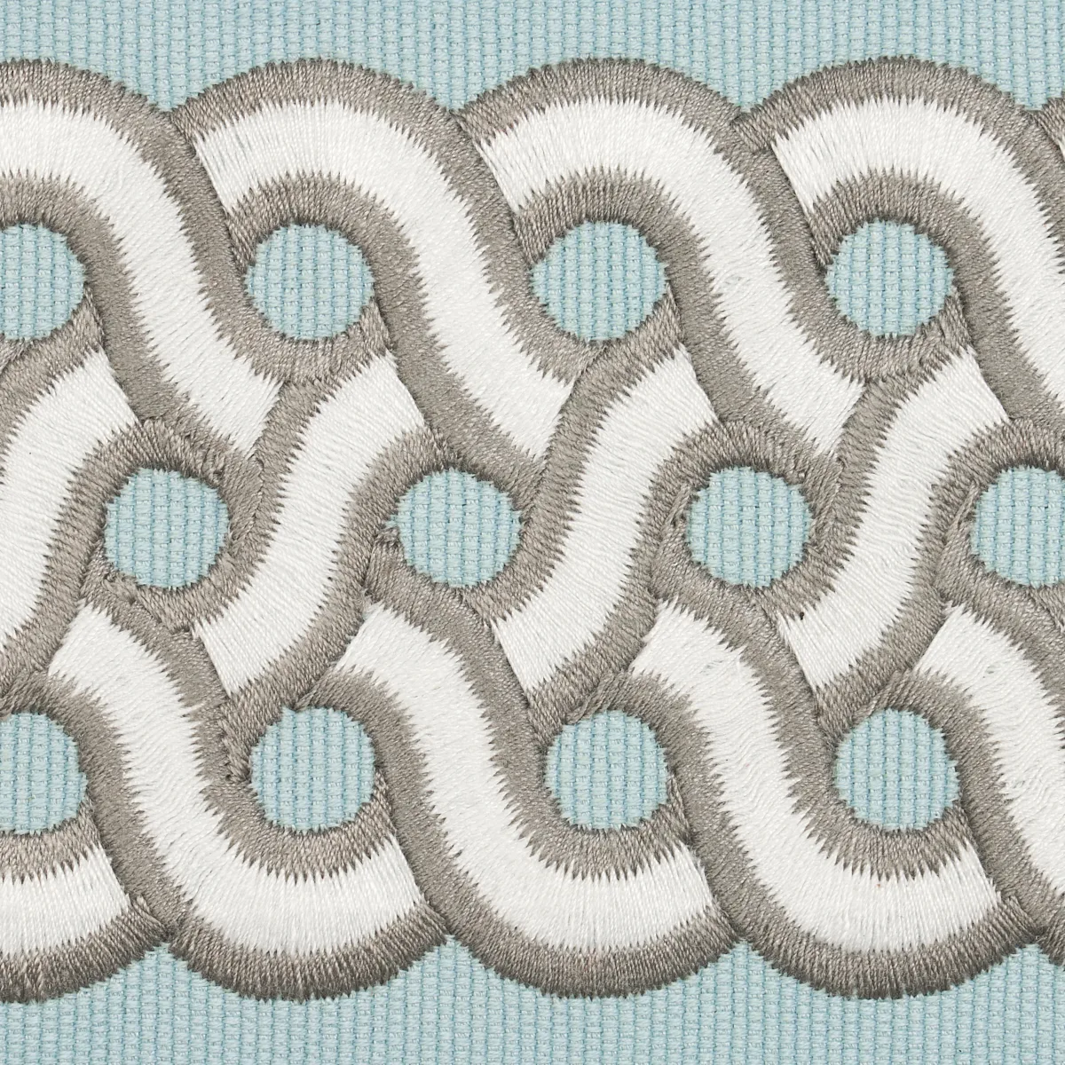 77154 | Mandeville Tape - Sky Schumacher Mandeville Tape trim in Sky (77154)