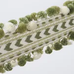 75656 | Maracana Pom Tape - Green Schumacher Maracana Pom Tape trim in Green (75656)