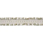 75650 | Maracana Pom Tape - Linen Schumacher Maracana Pom Tape trim in Linen (75650)