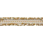 75651 | Maracana Pom Tape - Ochre Schumacher Maracana Pom Tape trim in Ochre (75651)