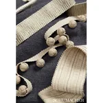 65350 | Margaux Braid - Linen Schumacher Margaux Braid trim in Linen (65350)
