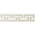 84583 | Margo Fret - Celadon Schumacher Margo Fret trim in Celadon (84583)