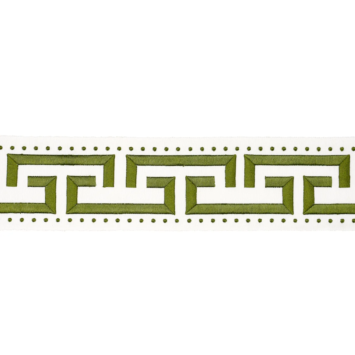 Schumacher Margo Fret trim in Green (84582)