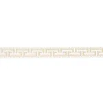 84584 | Margo Fret - Ivory Schumacher Margo Fret trim in Ivory (84584)