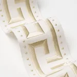 84584 | Margo Fret - Ivory Schumacher Margo Fret trim in Ivory (84584)