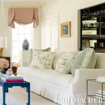 84584 | Margo Fret - Ivory Schumacher Margo Fret trim in Ivory (84584)