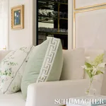 84584 | Margo Fret - Ivory Schumacher Margo Fret trim in Ivory (84584)