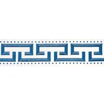 84580 | Margo Fret - Marine Schumacher Margo Fret trim in Marine (84580)