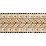 77624 | Marion Velvet Tape - Champagne Schumacher Marion Velvet Tape trim in Champagne (77624)
