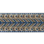 77622 | Marion Velvet Tape - Taupe Schumacher Marion Velvet Tape trim in Taupe (77622)