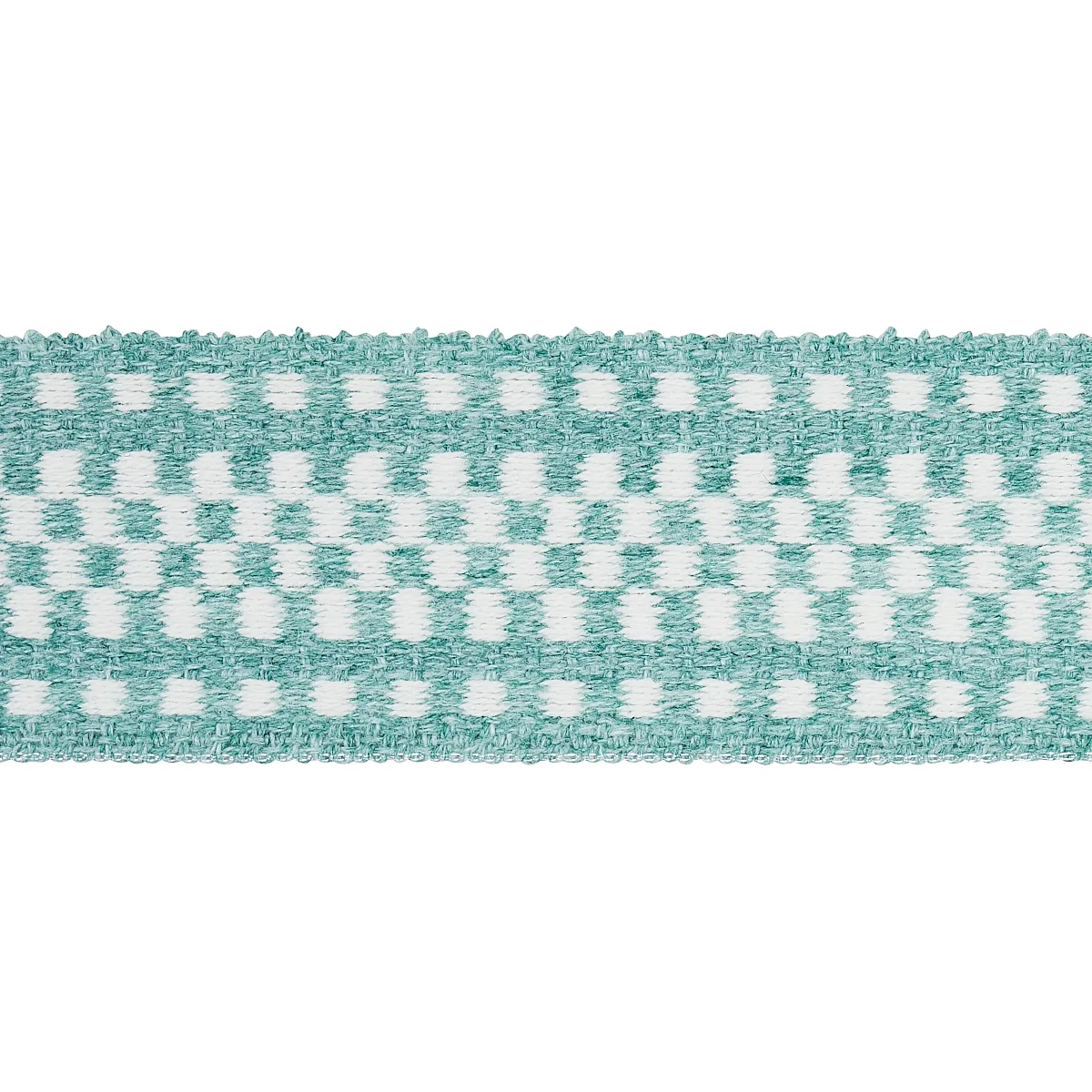 Schumacher Marta Tape Indoor/Outdoor trim in Aqua (73657)