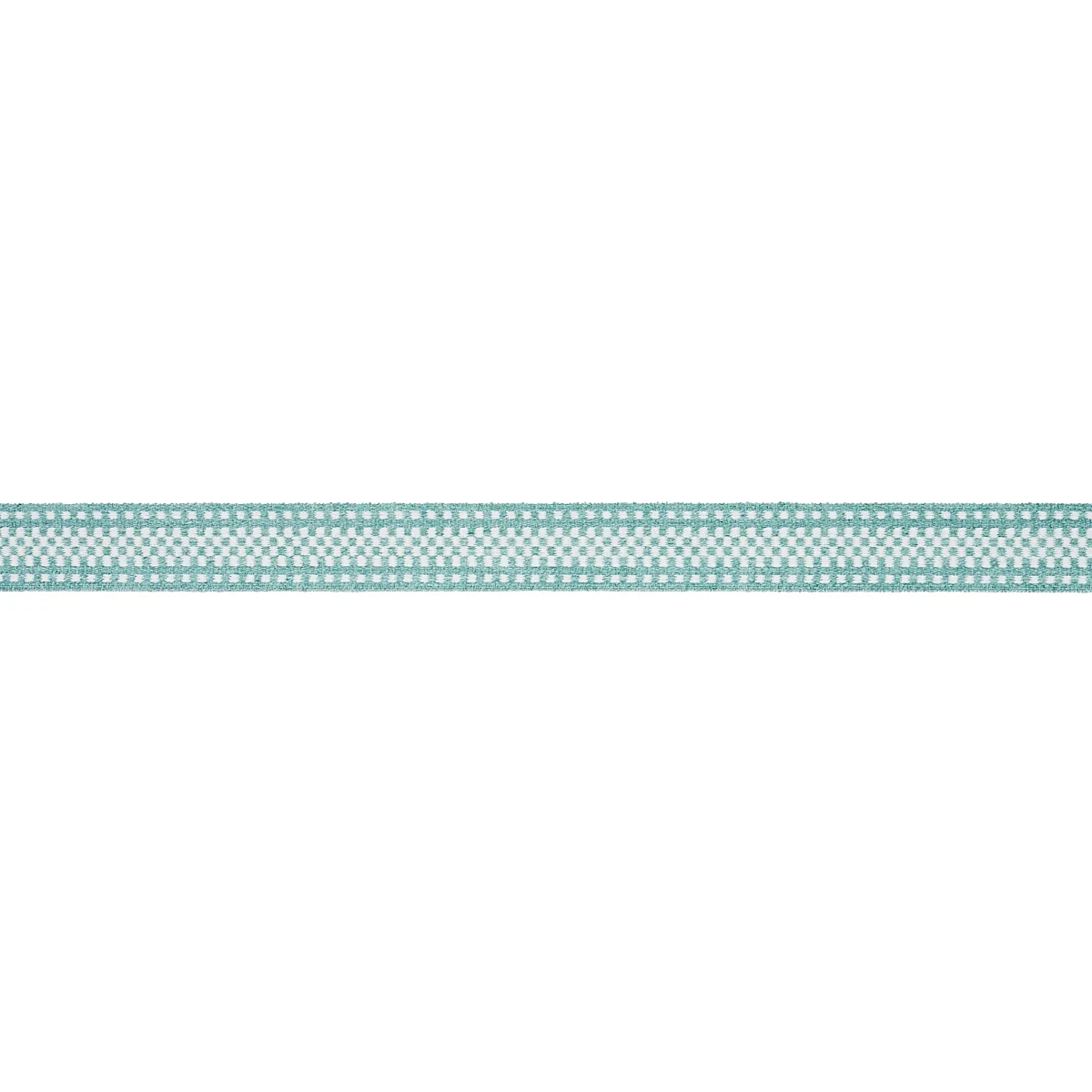 Schumacher Marta Tape Indoor/Outdoor trim in Aqua (73657)