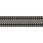 73654 | Marta Tape Indoor/Outdoor - Black Schumacher Marta Tape Indoor/Outdoor trim in Black (73654)