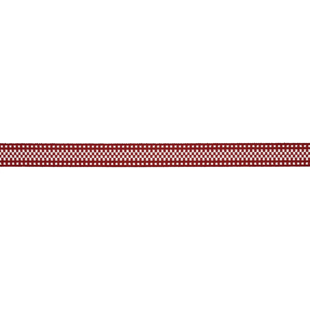 Schumacher Marta Tape Indoor/Outdoor trim in Red (73658)