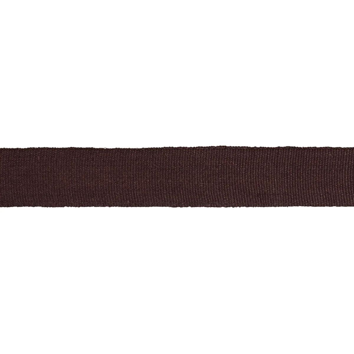 Schumacher Mathias Linen Tape Medium trim in Brown (76869)