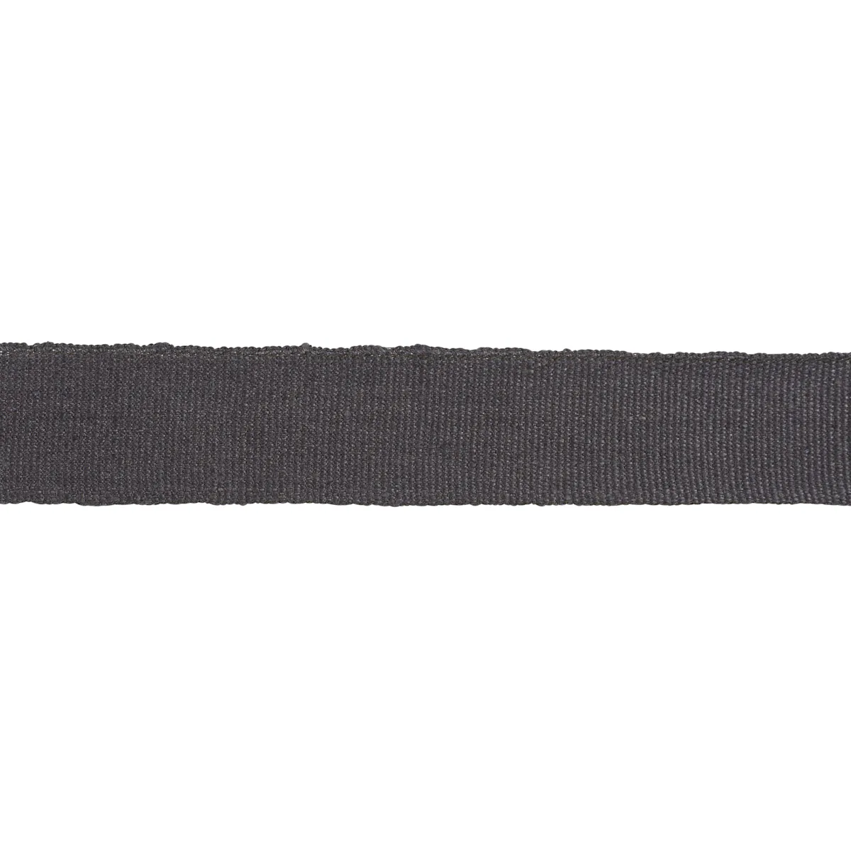 Schumacher Mathias Linen Tape Medium trim in Charcoal (85230)