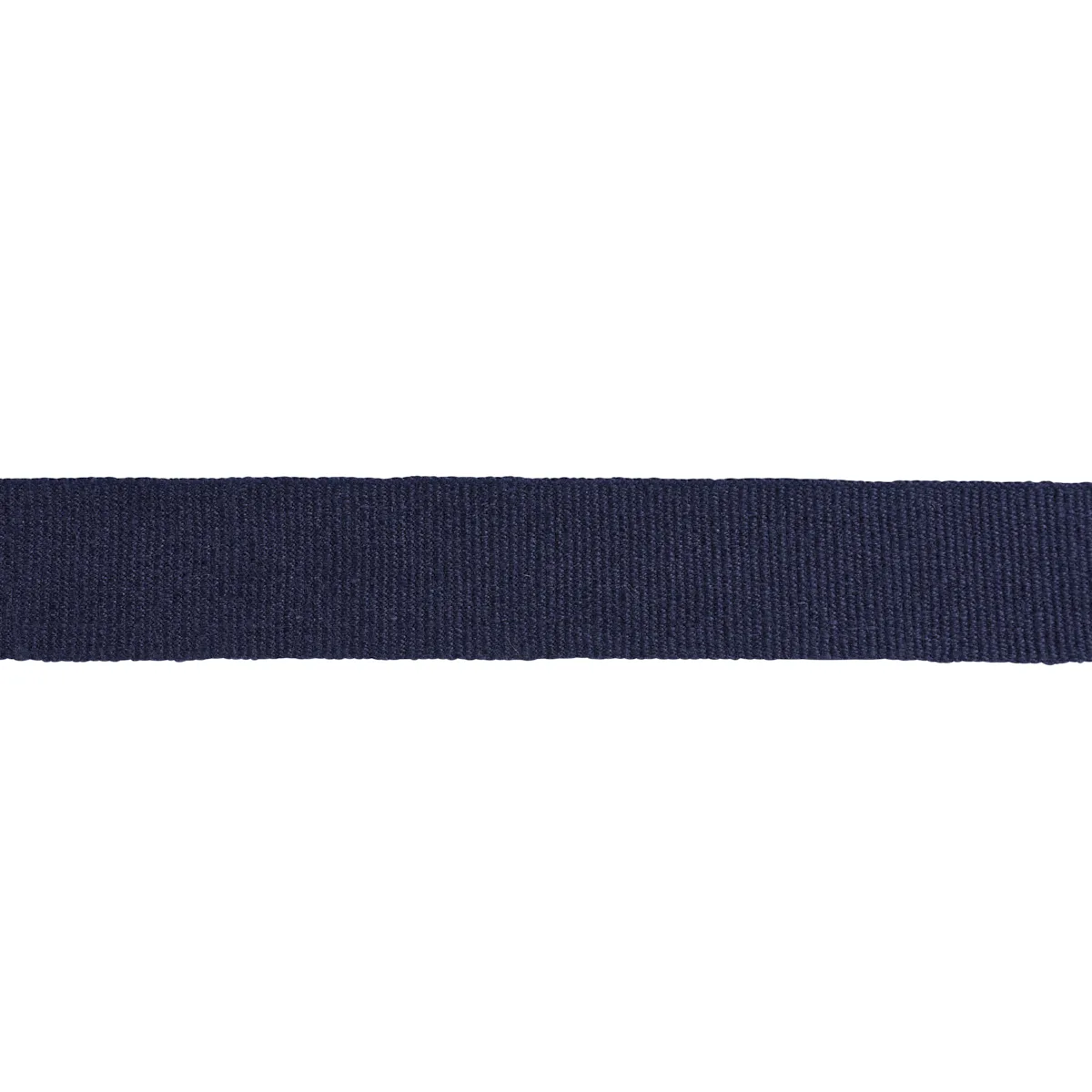 Schumacher Mathias Linen Tape Medium trim in Navy (85231)