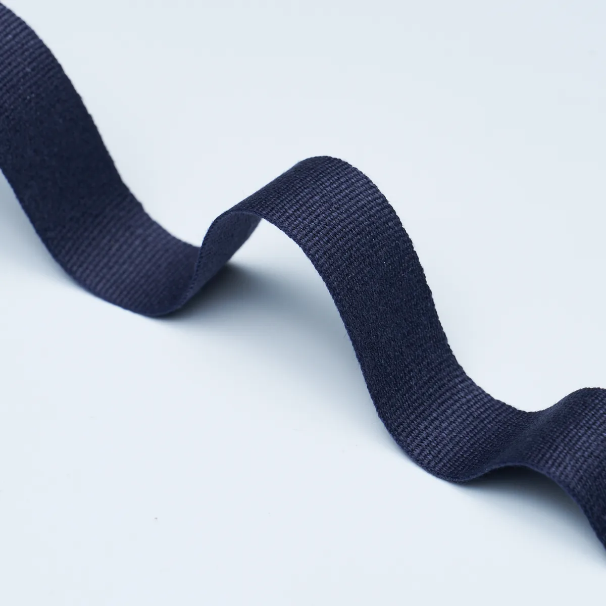 Schumacher Mathias Linen Tape Medium trim in Navy (85231)