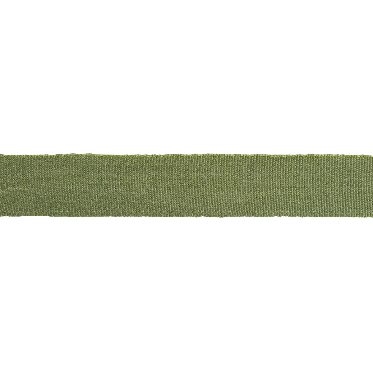 Schumacher Mathias Linen Tape Medium trim in Olive (76867)