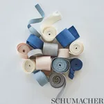 76863 | Mathias Linen Tape Medium - Petal Schumacher Mathias Linen Tape Medium trim in Petal (76863)