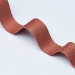 76868 | Mathias Linen Tape Medium - Terracotta Schumacher Mathias Linen Tape Medium trim in Terracotta (76868)