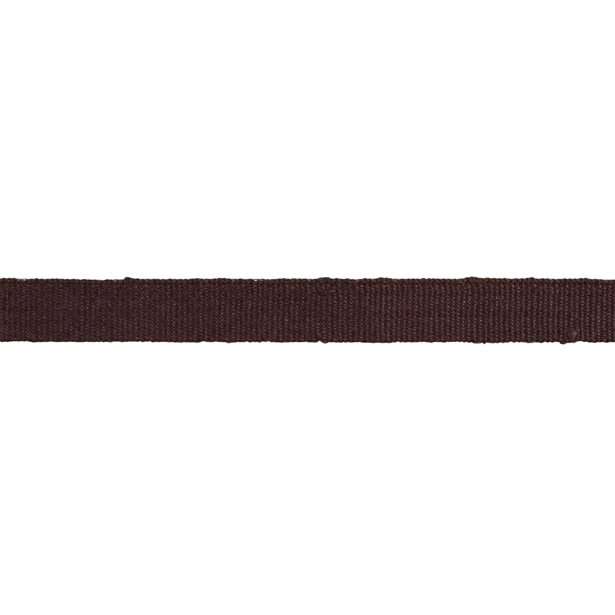 Schumacher Mathias Linen Tape Narrow trim in Brown (76839)