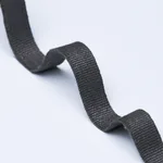 85240 | Mathias Linen Tape Narrow - Charcoal Schumacher Mathias Linen Tape Narrow trim in Charcoal (85240)