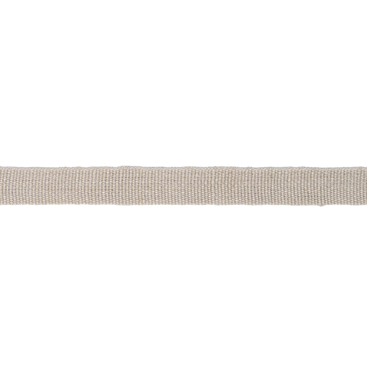 Schumacher Mathias Linen Tape Narrow trim in Flax (76836)