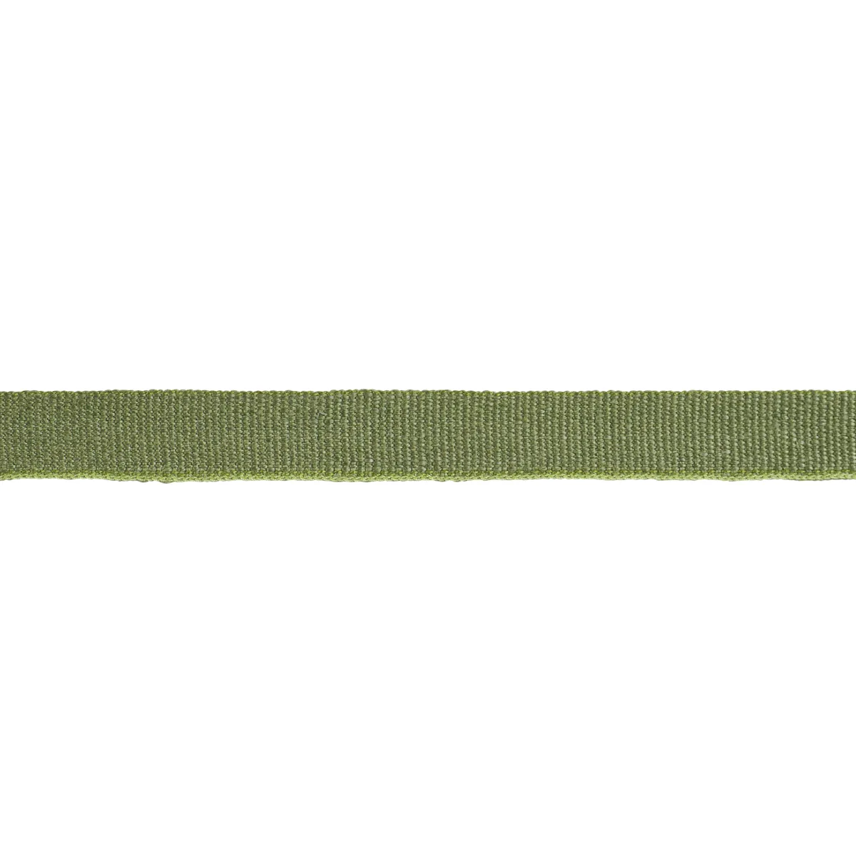 Schumacher Mathias Linen Tape Narrow trim in Olive (76837)