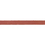 Schumacher Mathias Linen Tape Narrow trim in Terracotta (76838)