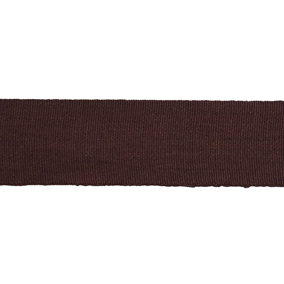 Schumacher Mathias Linen Tape Wide trim in Brown (76899)