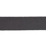 85250 | Mathias Linen Tape Wide - Charcoal Schumacher Mathias Linen Tape Wide trim in Charcoal (85250)
