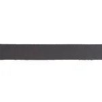 85250 | Mathias Linen Tape Wide - Charcoal Schumacher Mathias Linen Tape Wide trim in Charcoal (85250)