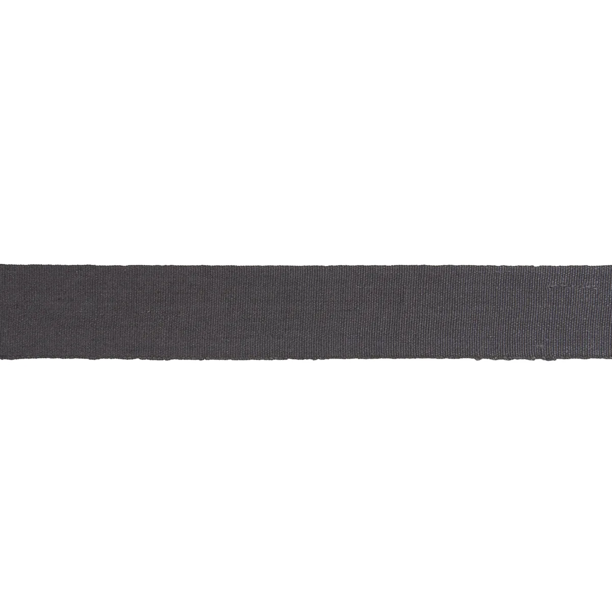 Schumacher Mathias Linen Tape Wide trim in Charcoal (85250)
