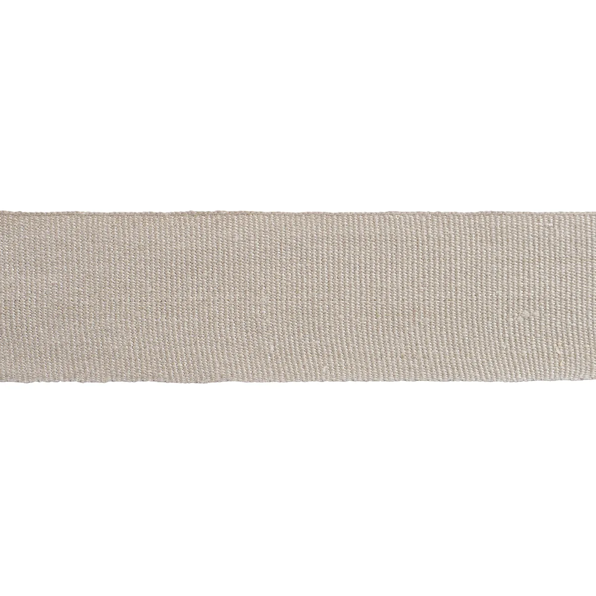 Schumacher Mathias Linen Tape Wide trim in Flax (76896)