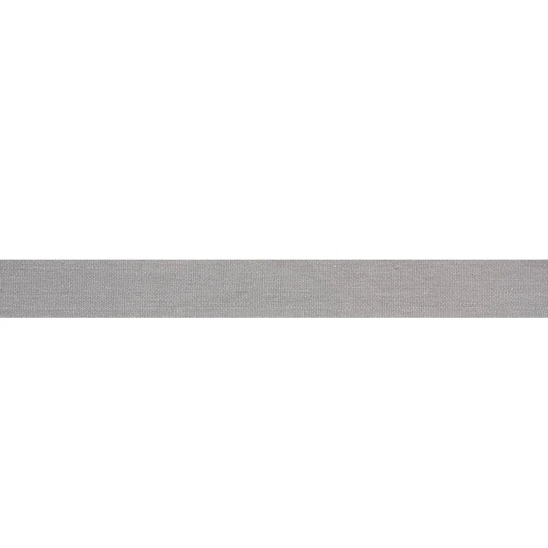Schumacher Mathias Linen Tape Wide trim in Grey (76892)