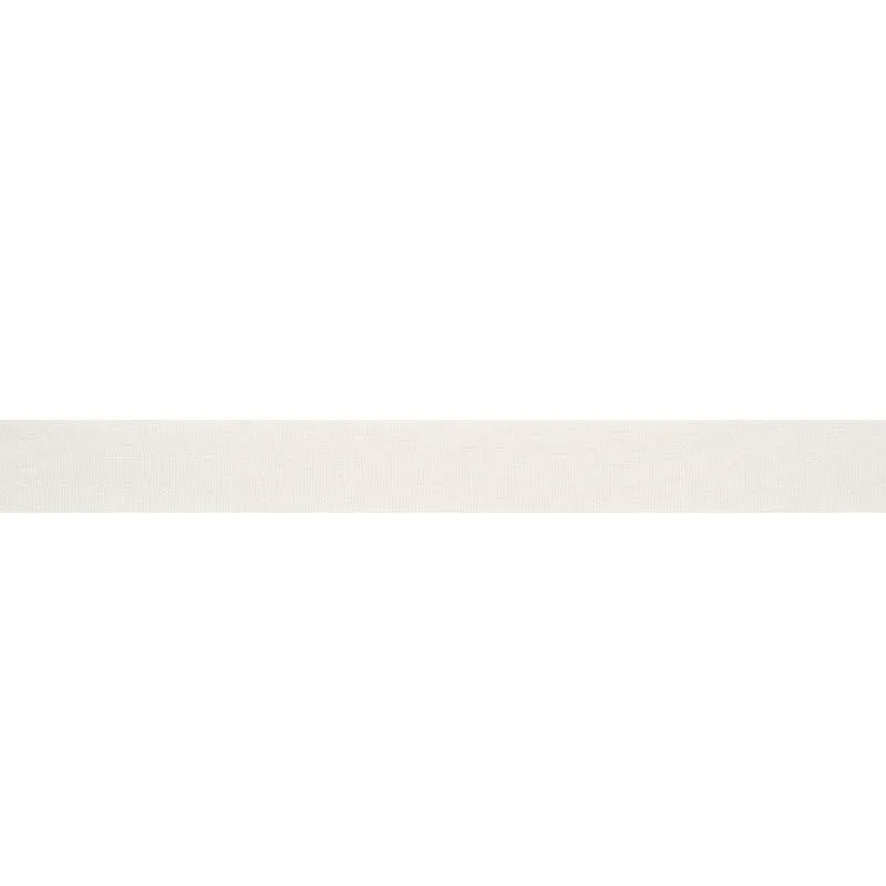 Schumacher Mathias Linen Tape Wide trim in Ivory (76894)