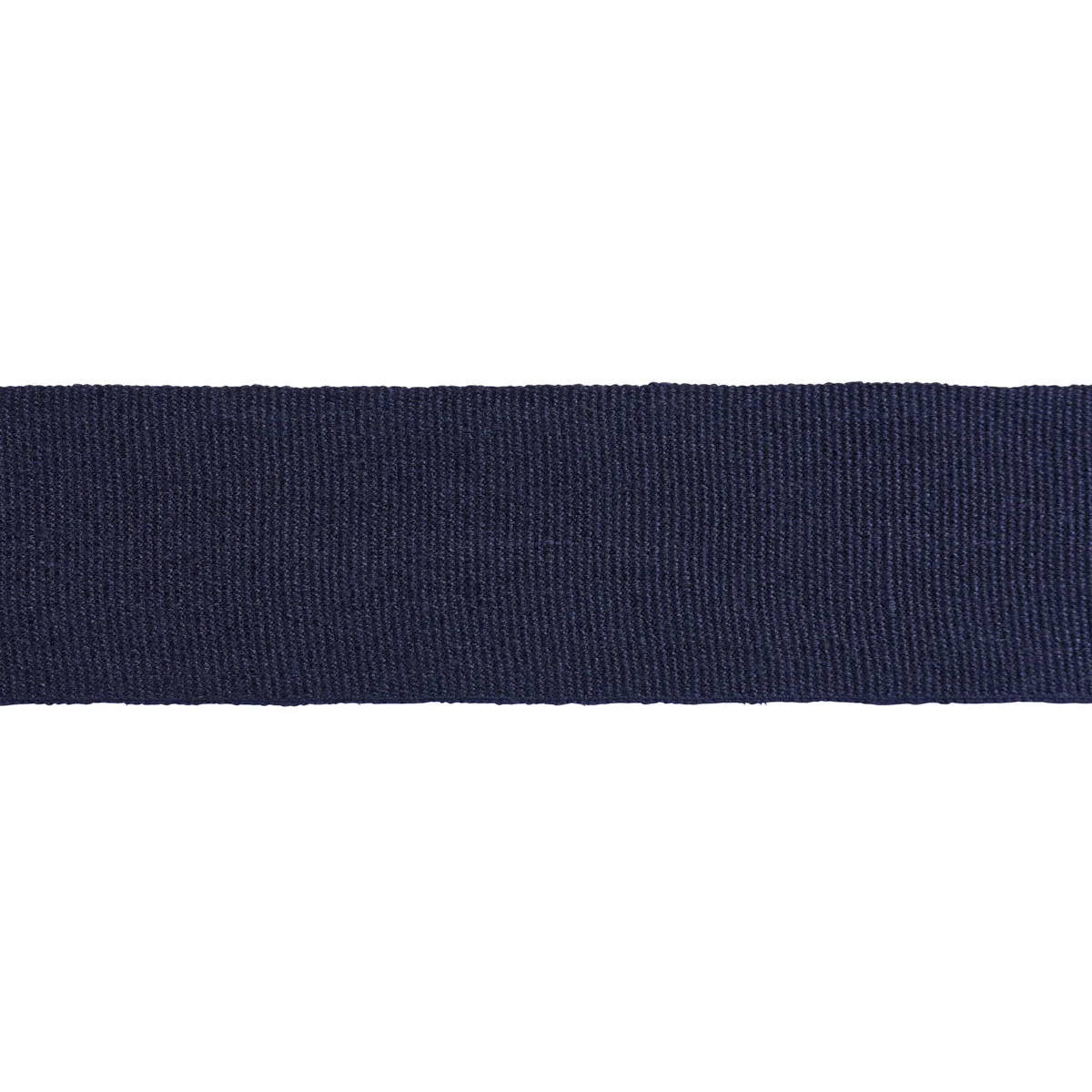 Schumacher Mathias Linen Tape Wide trim in Navy (85251)