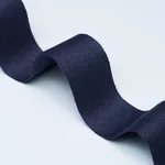 85251 | Mathias Linen Tape Wide - Navy Schumacher Mathias Linen Tape Wide trim in Navy (85251)