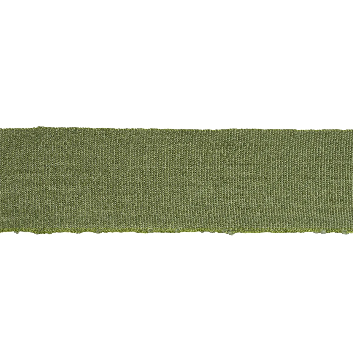 Schumacher Mathias Linen Tape Wide trim in Olive (76897)