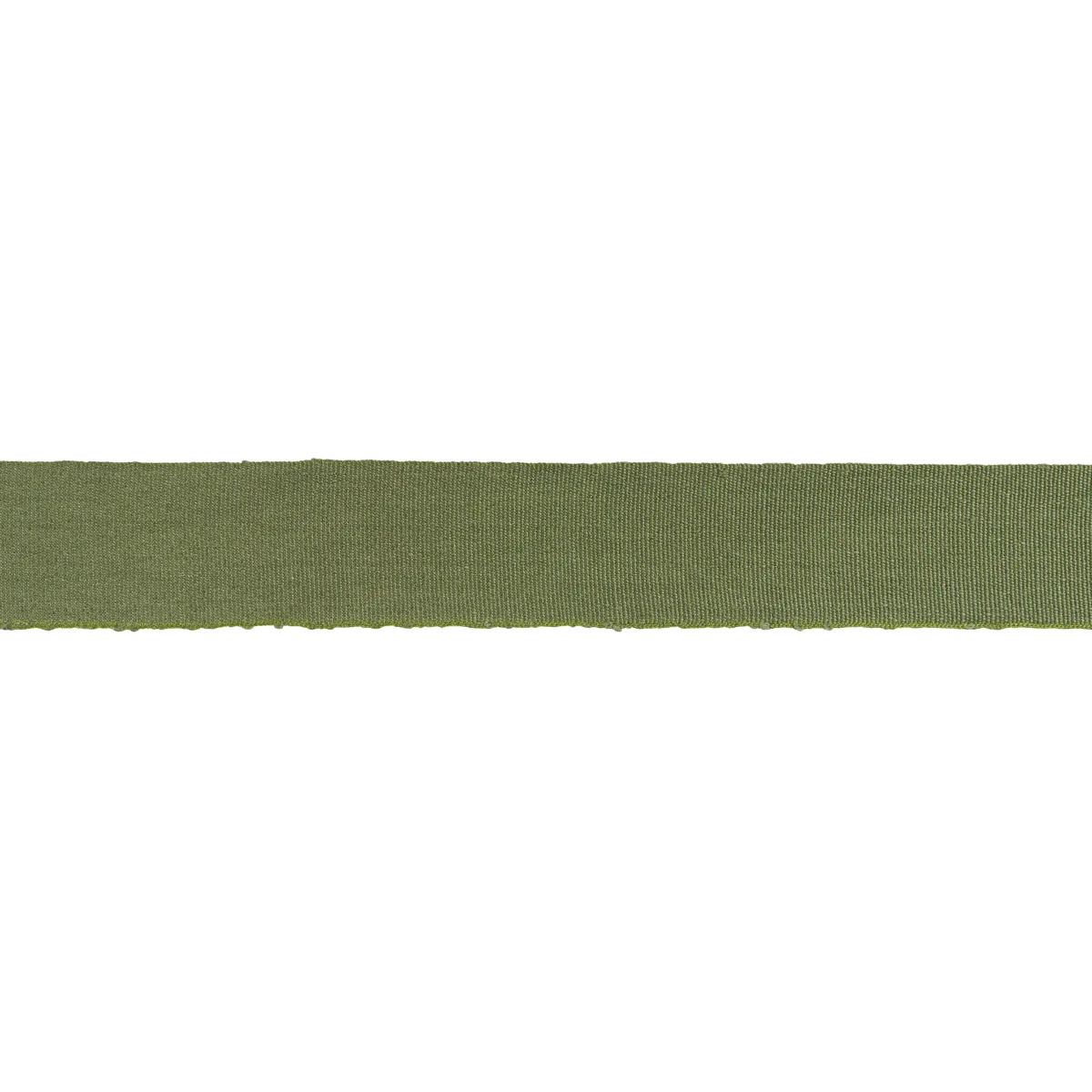 Schumacher Mathias Linen Tape Wide trim in Olive (76897)